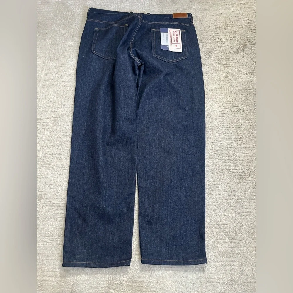 NWT Dearborn Jeans Relaxed Fit Dark Wash 11oz